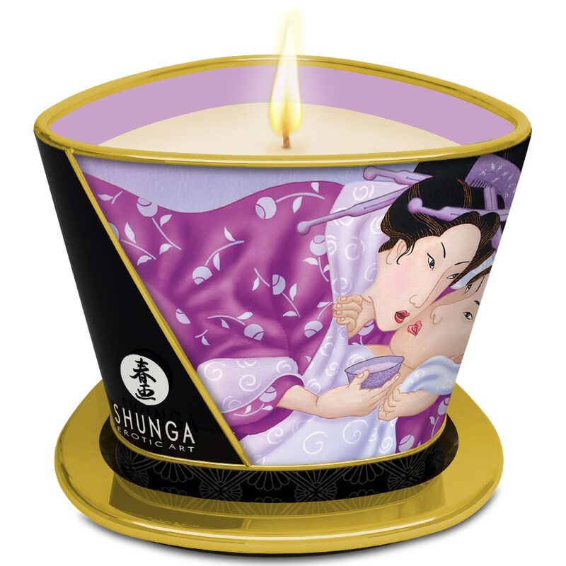 SHUNGA - MASSAGE CANDLE LAVANDER 170 ML - Imagen 2