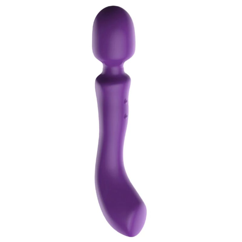 SHE.E.O - DOUBLE-ENDED VIBRATING MASSAGER WAND PURPLE - Imagen 2