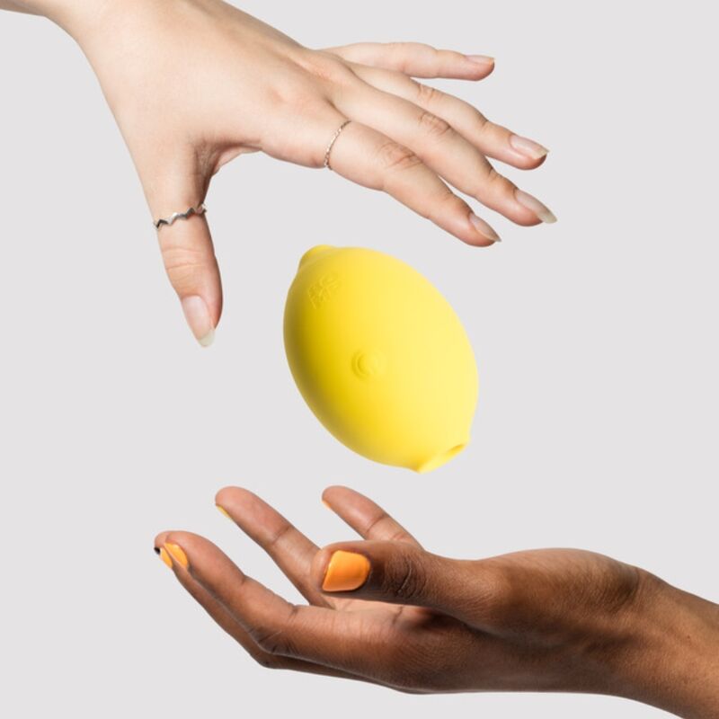 ROMP - LEMON CRUSH PLEASURE AIR CLITORAL STIMULATOR YELLOW - Imagen 5