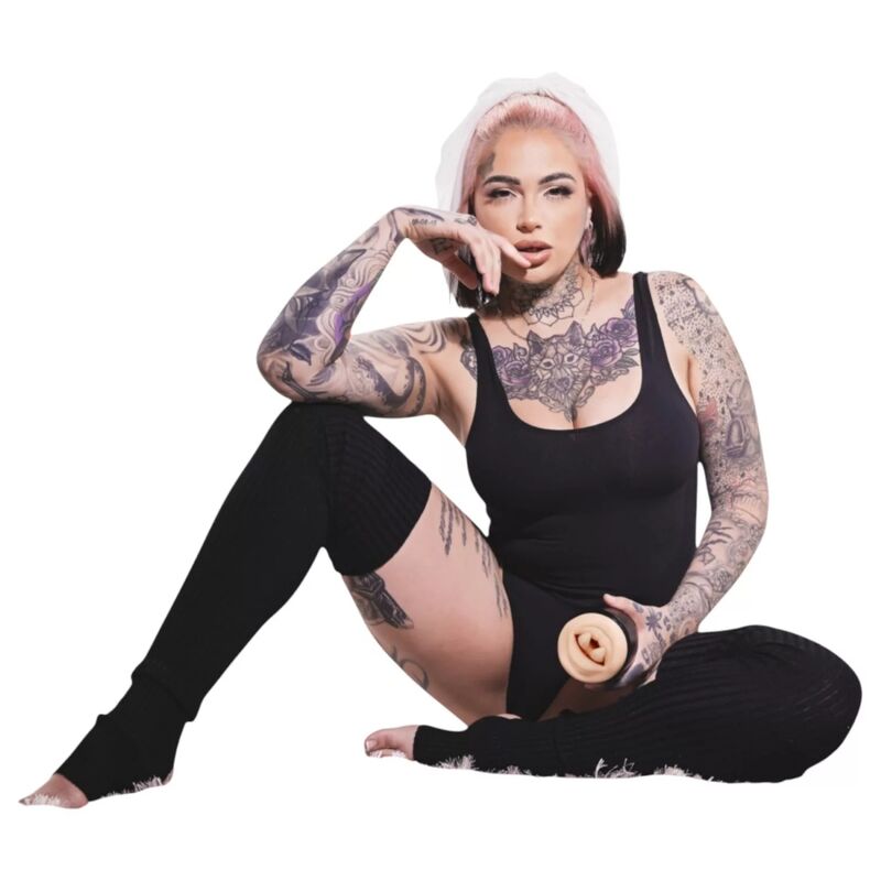 KIROO - RAVEN MOUTH REALISTIC VIPER TONGUE MASTURBATOR - Imagen 5