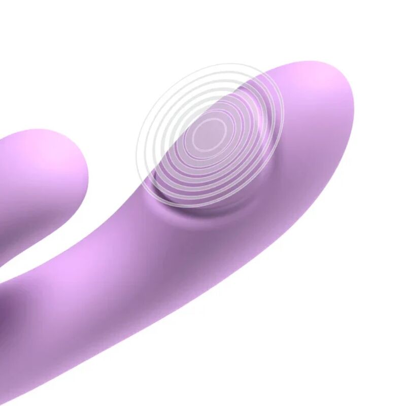 FANTASY FOR HER - INTIMOTION FLUTTER PRO PURPLE G-SPOT CLITORAL RABBIT VIBRATOR - Imagen 2