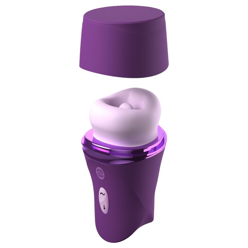 FANTASY FOR HER - LUSH KISS PLUSH PURPLE SUCTION LICKING CLITORAL STIMULATOR - Imagen 3