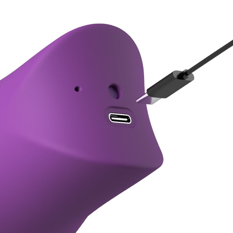 FANTASY FOR HER - LUSH KISS PLUSH PURPLE SUCTION LICKING CLITORAL STIMULATOR - Imagen 5