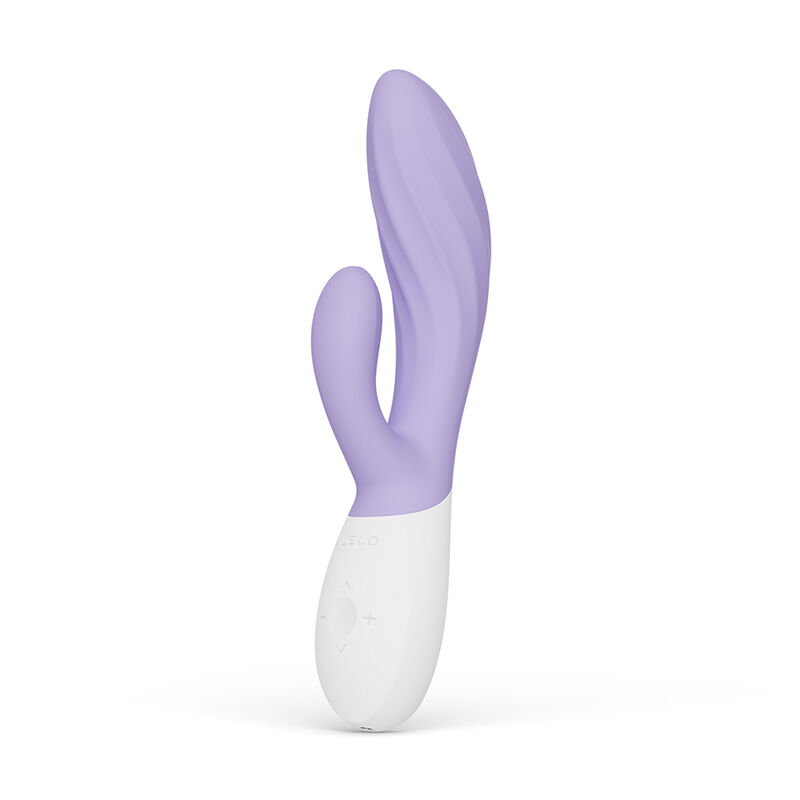 LELO - INA TWIST DOUBLE VIBRATOR RABBIT FOR G-SPOT AND CLITORIS LAVENDER - Imagen 2